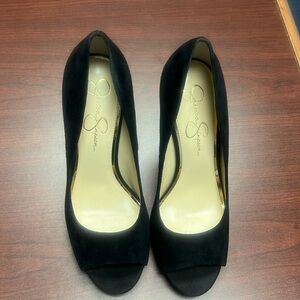 Jessica Simpson peep toe shoes